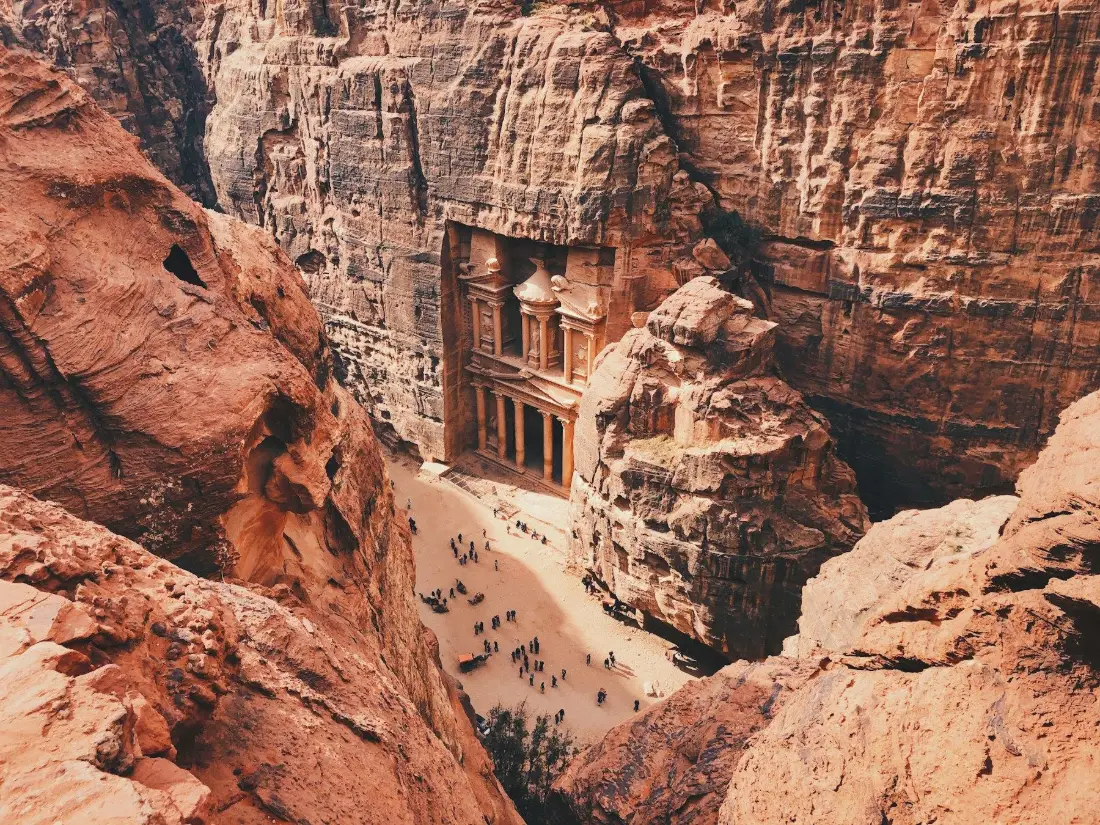 Petra by candlelight, Wadi Rum by starlight.