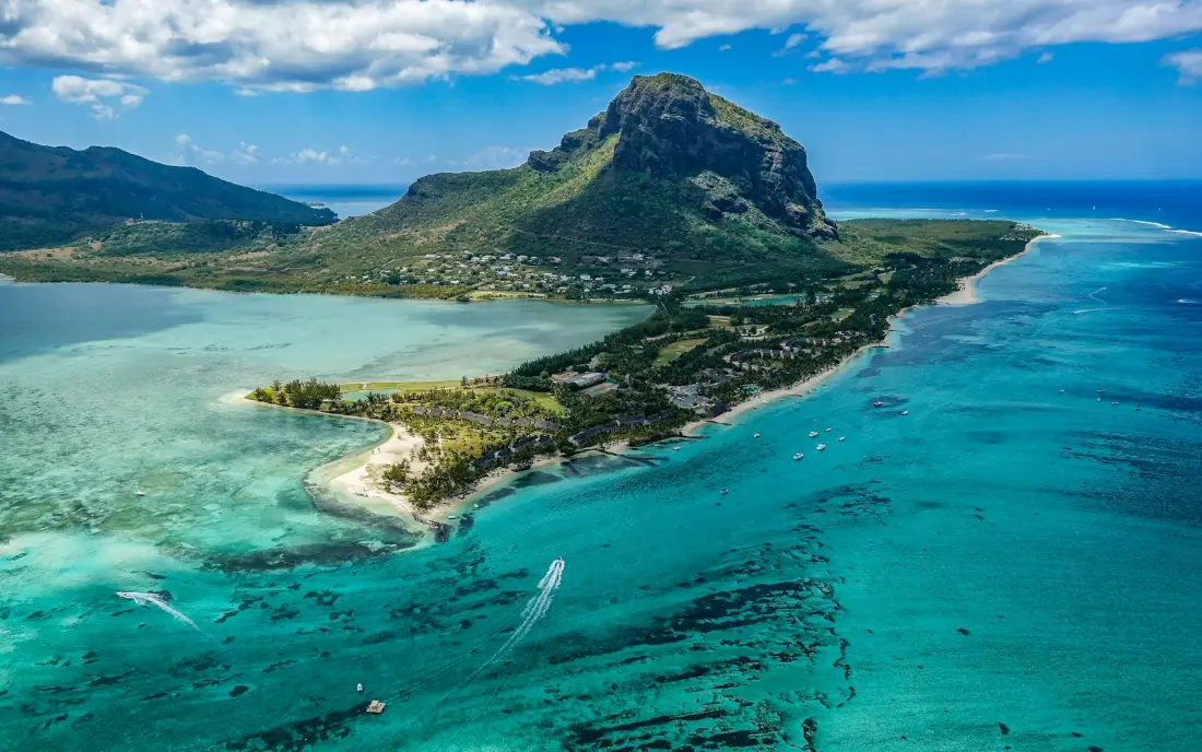 Le Morne peninsula, Mauritius